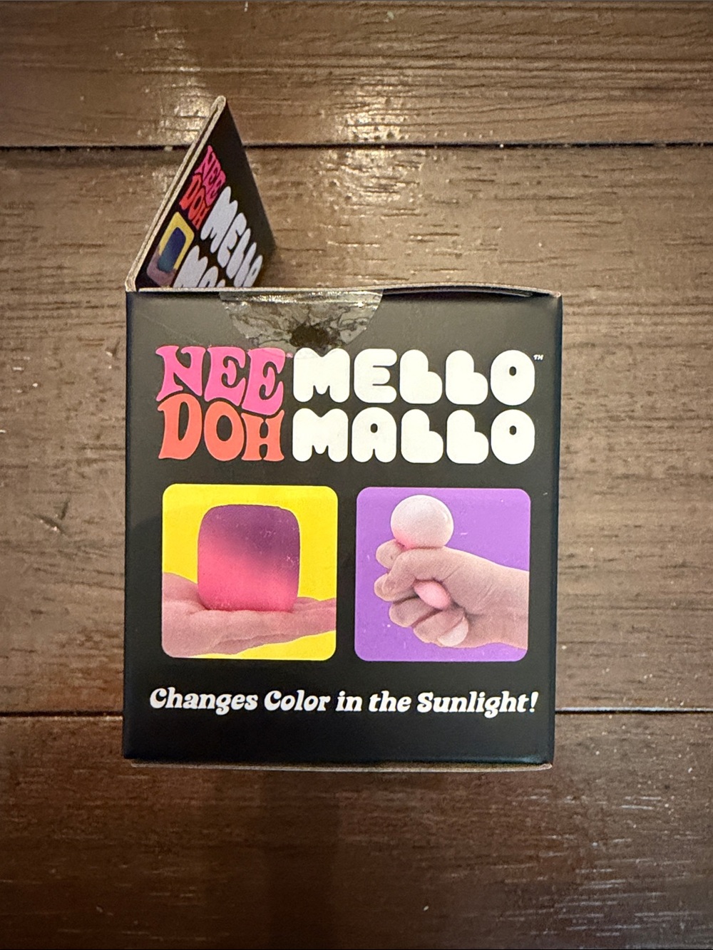 NeeDoh Mello Mallo Pink Squishy Marshmallow Toy - Picture 4 of 6